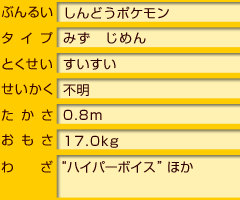 ポケスペシャル技辞典